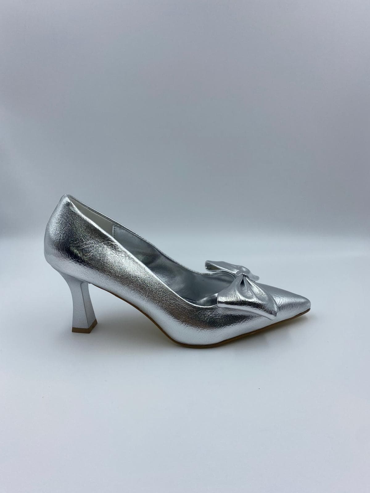 ✨ Koçak Shoes Gümüş Zarafet Topuklu Ayakkabı