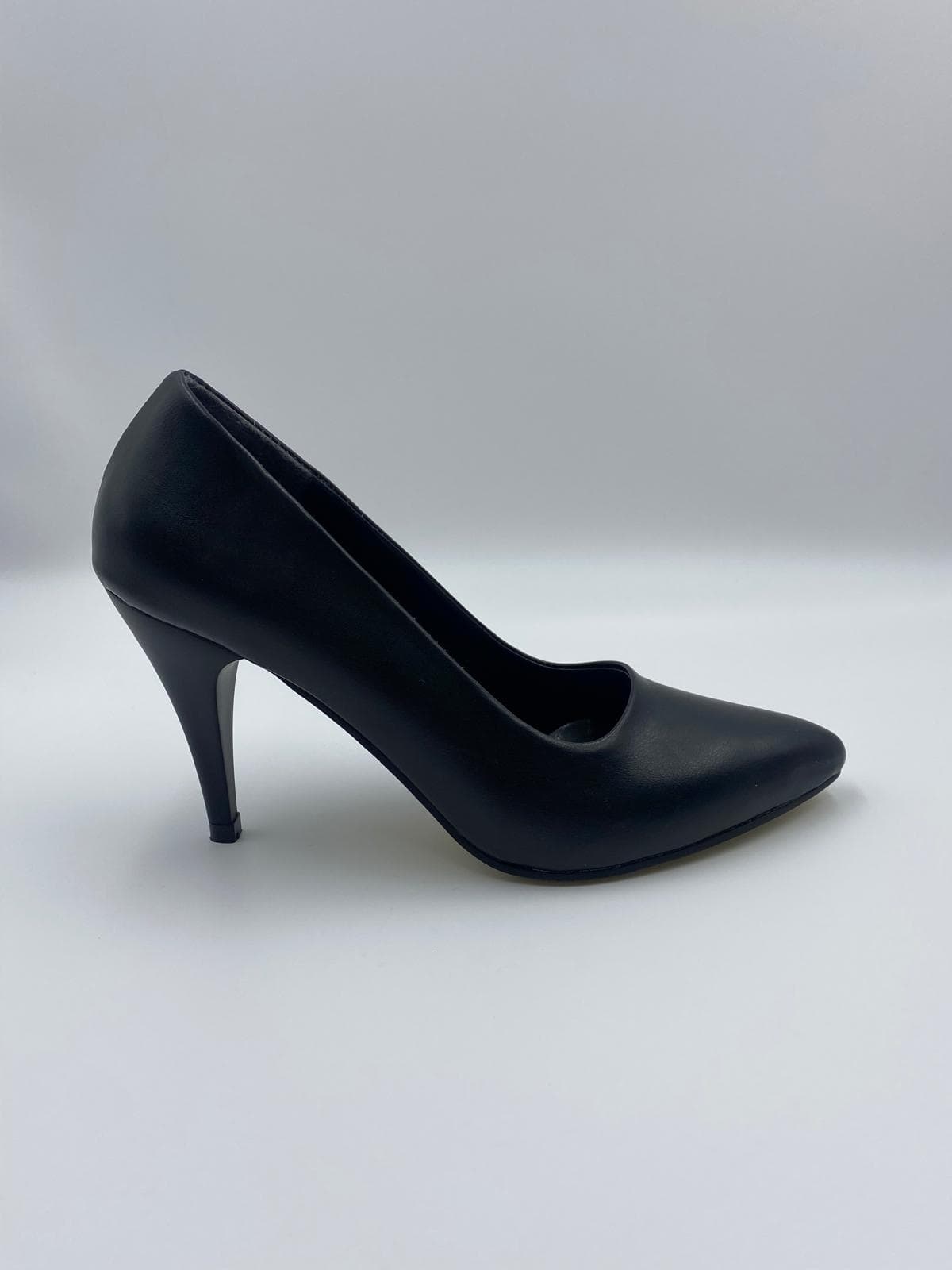 🖤 Koçak Shoes Siyah İnce Topuklu Klasik Ayakkabı