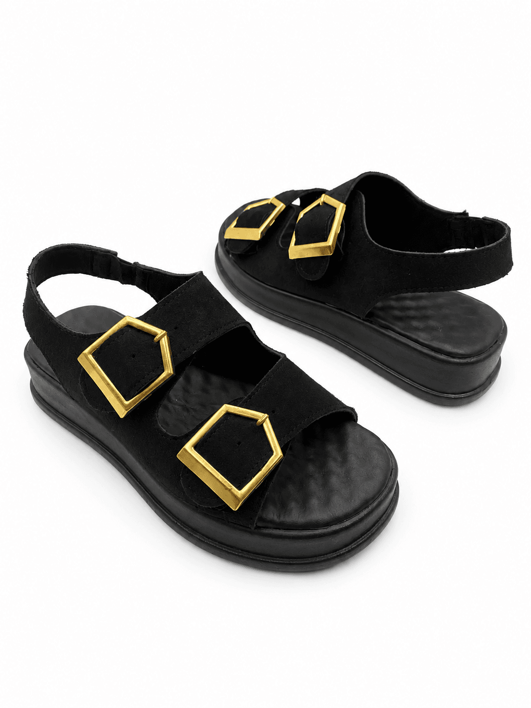 siyah-gold-tokali-kalin-taban-kadin-sandalet-sndlt001