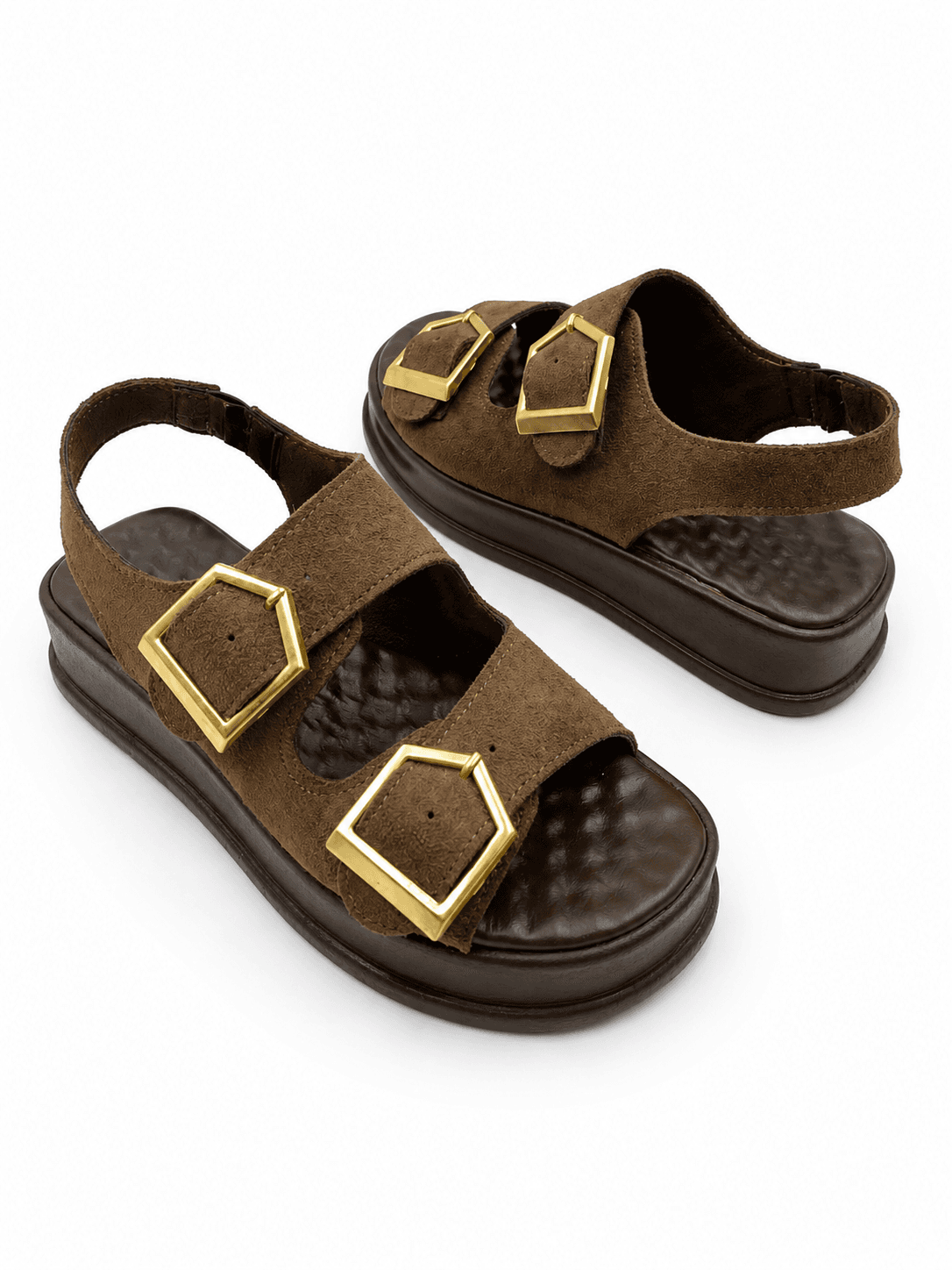 kahve-gold-tokali-kalin-taban-kadin-sandalet-sndlt002